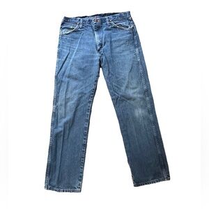 Vintage Wrangler 13MWZPW Jeans Mens 28x30 (28x29) Blue Denim Western Cowboy Cut